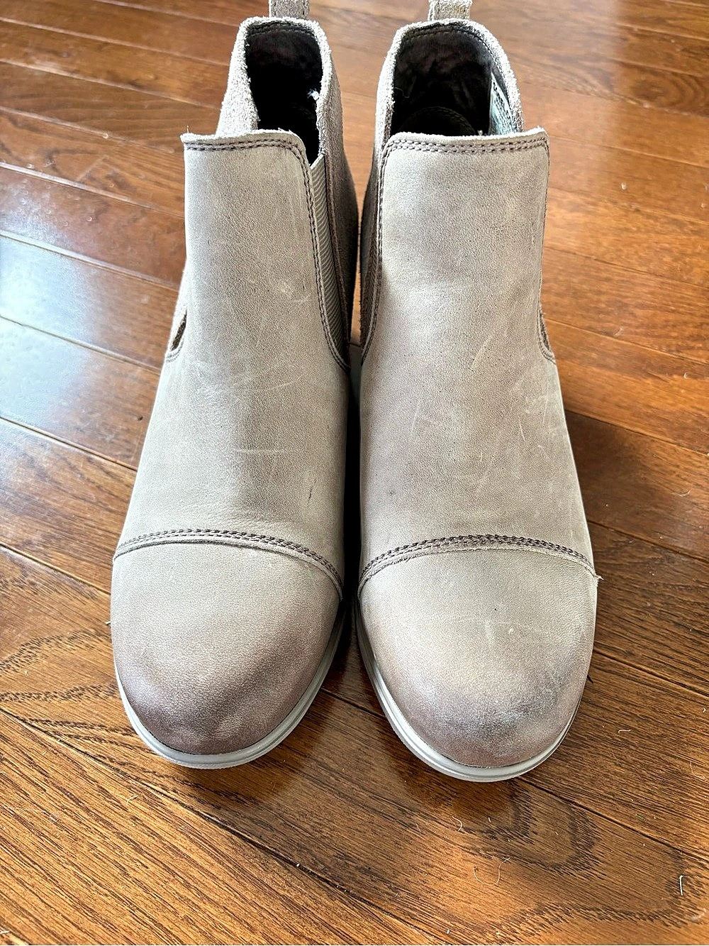 Sorel Joan of Arctic Wedge II Wedge Ankle Boots Gray US 7.5